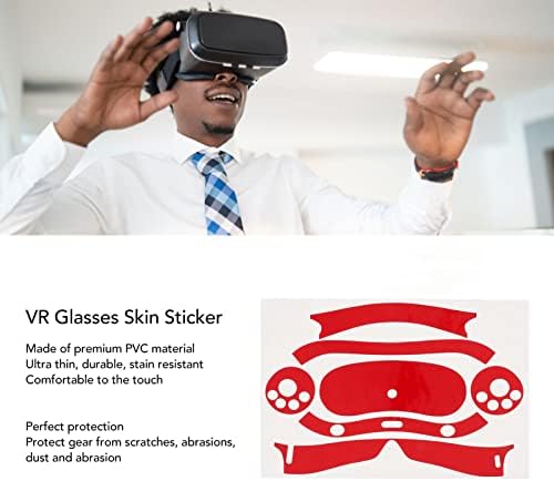מדבקות אוזניות מציאות מדומה, מדבקת עור משקפיים מציאות מדומה הגנה מלאה עמיד בפני שריטות גודל מדויק אופנתי