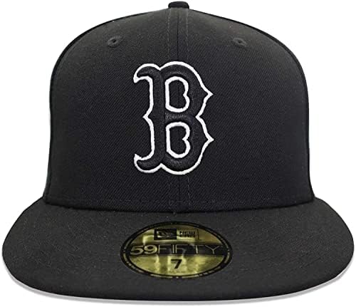 MLB MLB BOSTON RED SOX בסיסי 59FIFTY כובע מצויד מתאר שחור