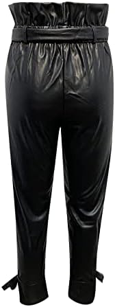 קיץ BodyCon מכנסיים ללא כיס מכנסיים נטולי כיס נשים מעצב ארוך פופ פופ מכנסיים מוצקים עבודות רגל ישרות