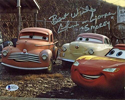 Chris Cooper Cars 3 Smokey אותנטי חתום 8x10 חתימה על חתימה D07455