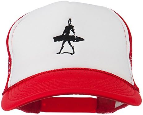 E4Hats.com גלישה איש כובע אחורי קצף רקום