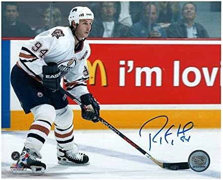 ראיין סמית 'חתום על אדמונטון אוילרס 8 x 10 צילום - 70537 D - תמונות NHL עם חתימה