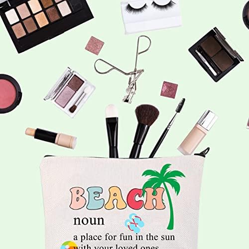 FOTAP מתנה לחופשת קיץ טיול חוף תיק קוסמטי קוסמטי סוף שבוע חוץ ערכת הישרדות חוף חוף מתנה תיק איפור נערות