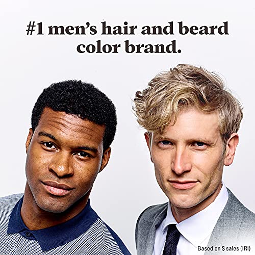 רק לגברים שַׁמפּוֹ-בצבע, צבע שיער לגברים עם ויטמין ה לשיער חזק יותר-חום כהה ביותר, ח-50, 1 מארז
