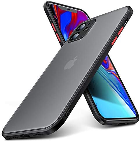 מארז אוריבוקס תואם למארז אייפון 11 פרו מקס, מגן מסך קל משקל וזכוכית לאייפון 11 פרו מקס, מגן מסך זכוכית