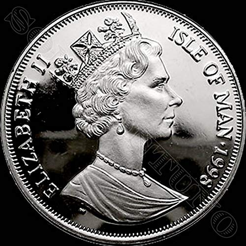 1998 BIRMAN CAT - CUPRO Nickel Nickel 1 מטבע כתר - האי Man