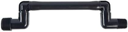 האנטר SJ-7506 6 צינור מפרק נדנדה עם חיבורים ברורים של 1/2 ו- 3/4