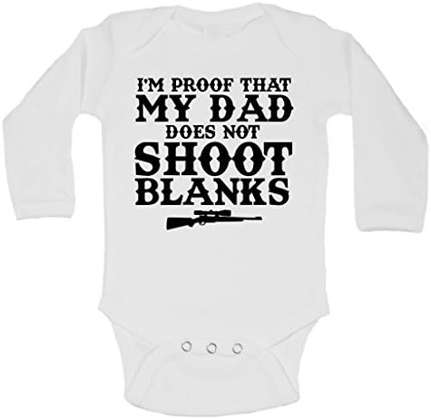 הוכחת בגד גוף של ציד תינוקות חמודה שאבא שלי לא יורה בחלקים חולצות תמלוגים