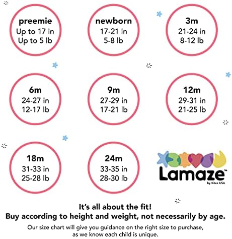 Lamaze Baby-Boys Super מסרק כותנה טבעית בגד גוף שרוול קצר, סגירת הצמד, 3 חבילה