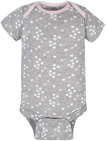 גרבר בייבי-בנות 4-מארז שרוול קצר סרבל תינוקות בגדי גוף